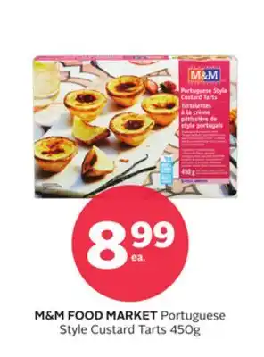 Rexall M&M FOOD MARKET Portuguese Style Custard Tarts offer