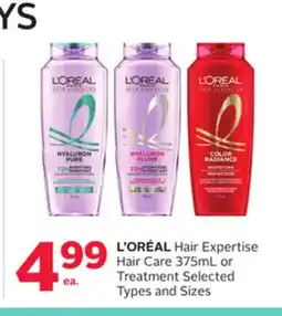 Rexall L'ORÉAL Hair Expertise Hair Care 375mL or Treatment offer