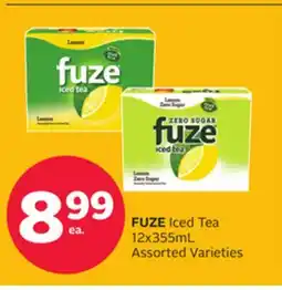 Rexall FUZE Iced Tea offer
