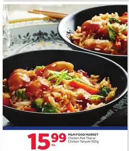 Rexall M&M FOOD MARKET Chicken Pad Thai or Chicken Teriyaki offer