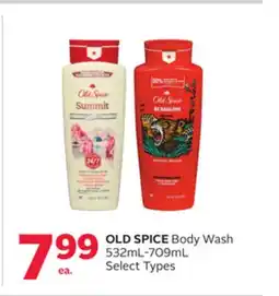 Rexall OLD SPICE Body Wash offer