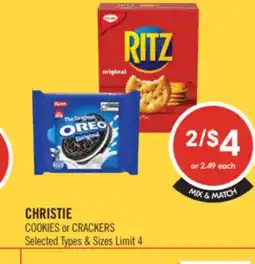 Shoppers Drug Mart CHRISTIE COOKIES or CRACKERS offer