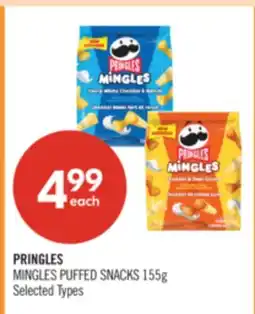 Shoppers Drug Mart PRINGLES MINGLES PUFFED SNACKS offer