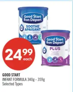 Shoppers Drug Mart GOOD START INFANT FORMULA offer