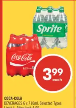 Shoppers Drug Mart COCA-COLA BEVERAGES offer