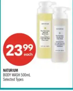 Shoppers Drug Mart NATURIUM BODY WASH offer