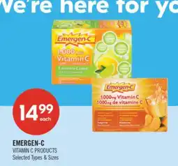 Shoppers Drug Mart EMERGEN-C VITAMIN C PRODUCTS offer