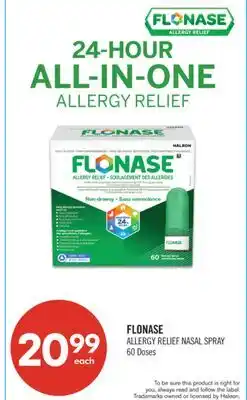 Shoppers Drug Mart FLONASE ALLERGY RELIEF NASAL SPRAY offer