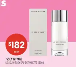 Shoppers Drug Mart ISSEY MIYAKE LE SEL D'ISSEY EAU DE TOILETTE offer