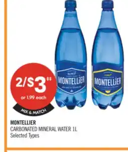Shoppers Drug Mart MONTELLIER CARBONATED MINERAL WATER offer