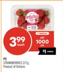 Shoppers Drug Mart PC STRAWBERRIES offer