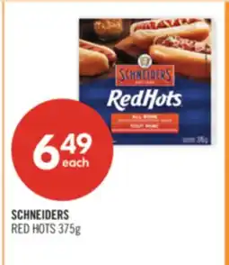 Shoppers Drug Mart SCHNEIDERS RED HOTS offer