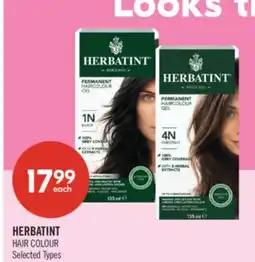 Shoppers Drug Mart HERBATINT HAIR COLOUR offer