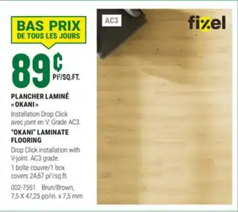BMR PLANCHER LAMINÉ  OKANI  offer