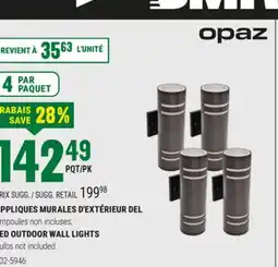 BMR APPLIQUES MURALES D'EXTÉRIEUR DEL offer