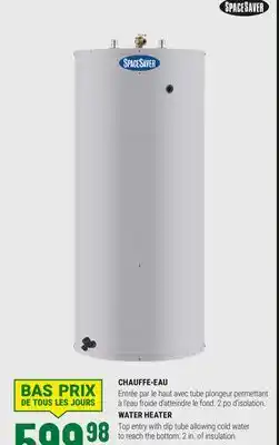 BMR CHAUFFE-EAU offer
