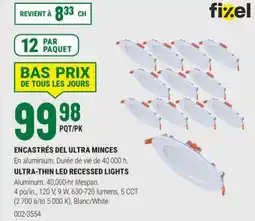 BMR ENCASTRÉS DEL ULTRA MINCES offer