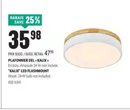 BMR PLAFONNIER DEL  KALIX  offer