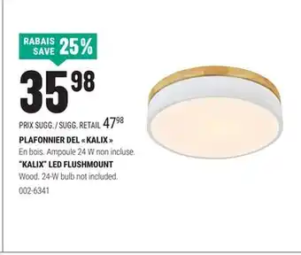 BMR PLAFONNIER DEL  KALIX  offer