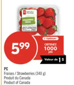 Pharmaprix PC Strawberries offer