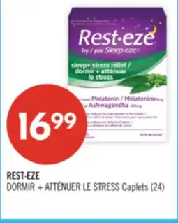 Pharmaprix REST∙EZE DORMIR + ATTÉNUER LE STRESS Caplets offer