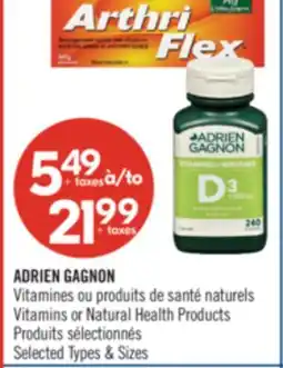 Pharmaprix ADRIEN GAGNON Vitamins or Natural Health Products offer