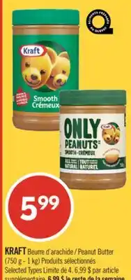 Pharmaprix KRAFT Peanut Butter offer