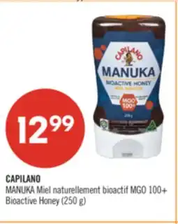 Pharmaprix CAPILANO MANUKA Bioactive Honey (250 g) offer