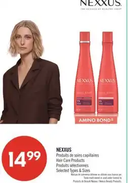 Pharmaprix NEXXUS Hair Care Products offer