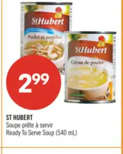 Pharmaprix ST HUBERT Ready To Serve Soup offer