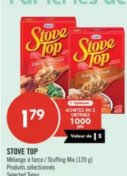 Pharmaprix STOVE TOP Stuffing Mix offer