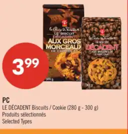 Pharmaprix PC LE DÉCADENT Cookie offer
