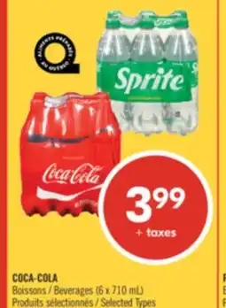 Pharmaprix COCA-COLA Beverages offer