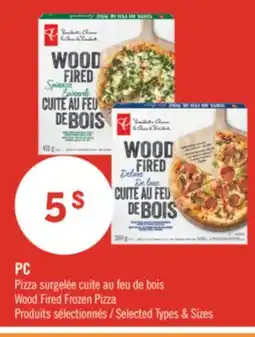 Pharmaprix PC Wood Fired Frozen Pizza offer