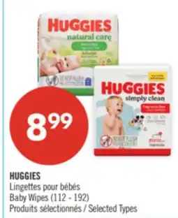 Pharmaprix HUGGIES Baby Wipes offer
