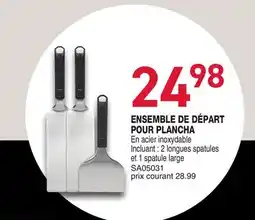 Matério ENSEMBLE DE DÉPART POUR PLANCHA offer