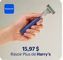 Walmart Rasoir Plus de Harry's offer
