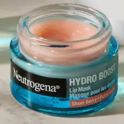 Walmart Masque pour les lèvres Hydro Boost de Neutrogena offer
