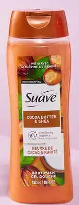 Walmart Gel douche Suave offer