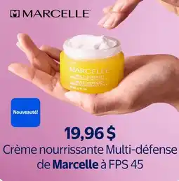 Walmart Crème nourrissante Multi-défense de Marcelle à FPS 45 offer