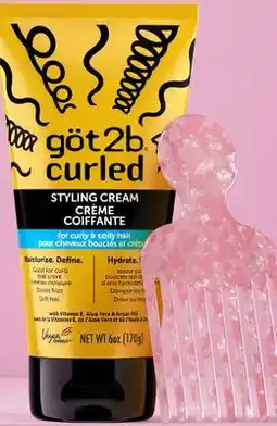 Walmart crème coiffante Curled de göt2b offer