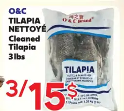 Marche Salaberry O&C TILAPIA NETTOYÉ offer