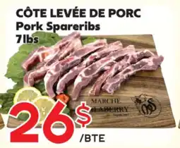Marche Salaberry CÔTE LEVÉE DE PORC offer