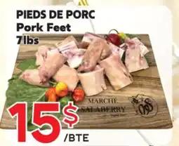 Marche Salaberry PIEDS DE PORC offer