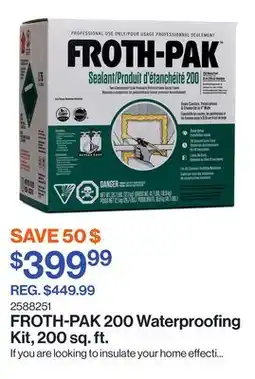 Patrick Morin 200 Waterproofing Kit, 200 sq. ft offer