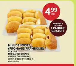 Kim Phat MINI DANISH BREADS (CHEESE/RASPBERRY) offer