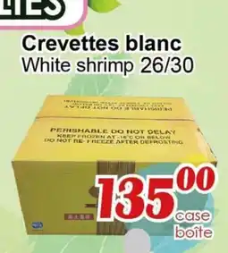 Marche C&T White shrimp 26/30 offer