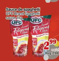 Marche C&T Sauce de spaghetti UFC offer