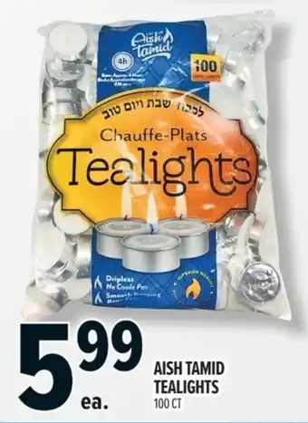 Metro Aish tamid tealights offer