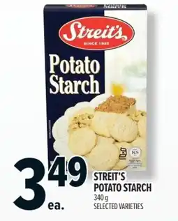 Metro Streit's potato starch offer